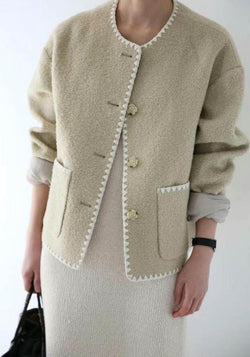 SANNA NY WHIPSTITCH WOOL JACKET