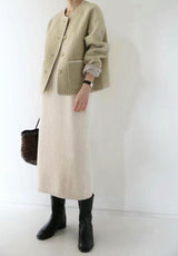 WHIPSTITCH WOOL JACKET