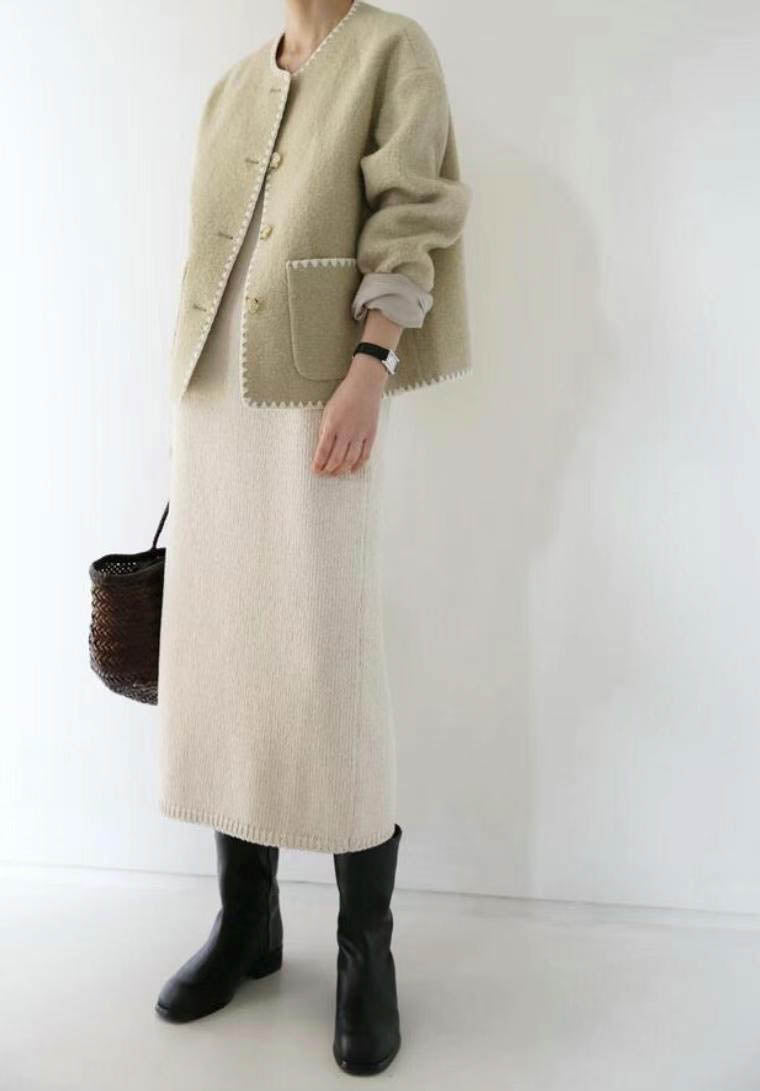 WHIPSTITCH WOOL JACKET