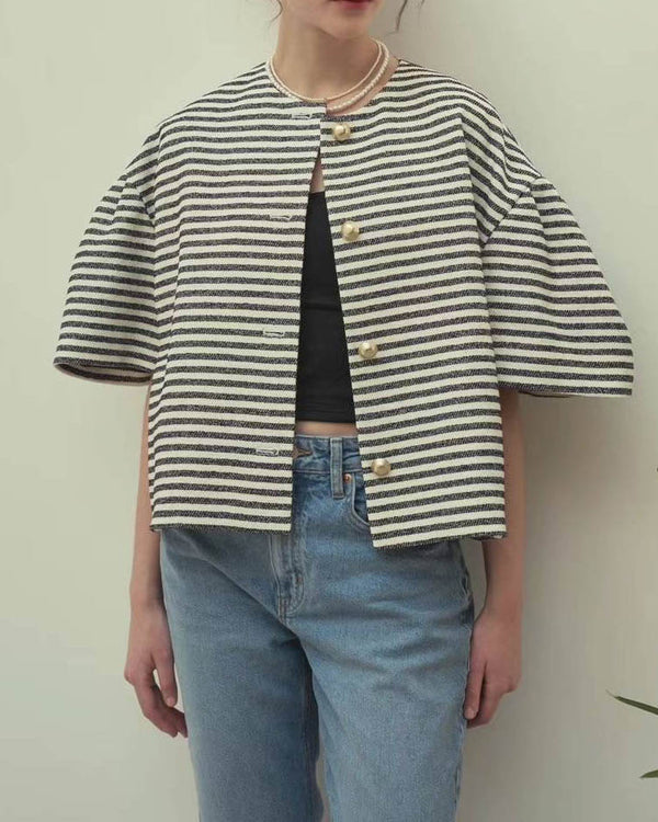 SANNA NY EMILIE JACKET STRIPED