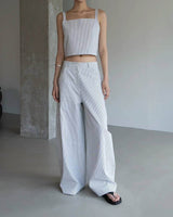 zora wide leg trousers sanna ny