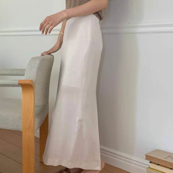 SIREN SKIRT IVORY – SANNA New York