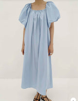 sanna ny alice puff sleeve dress