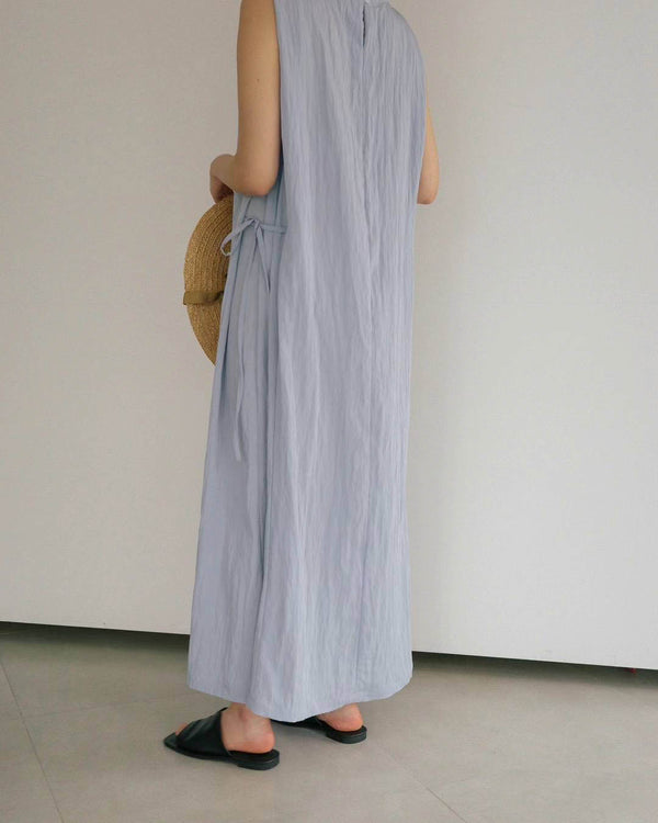 COLUMN DRESS LILAC