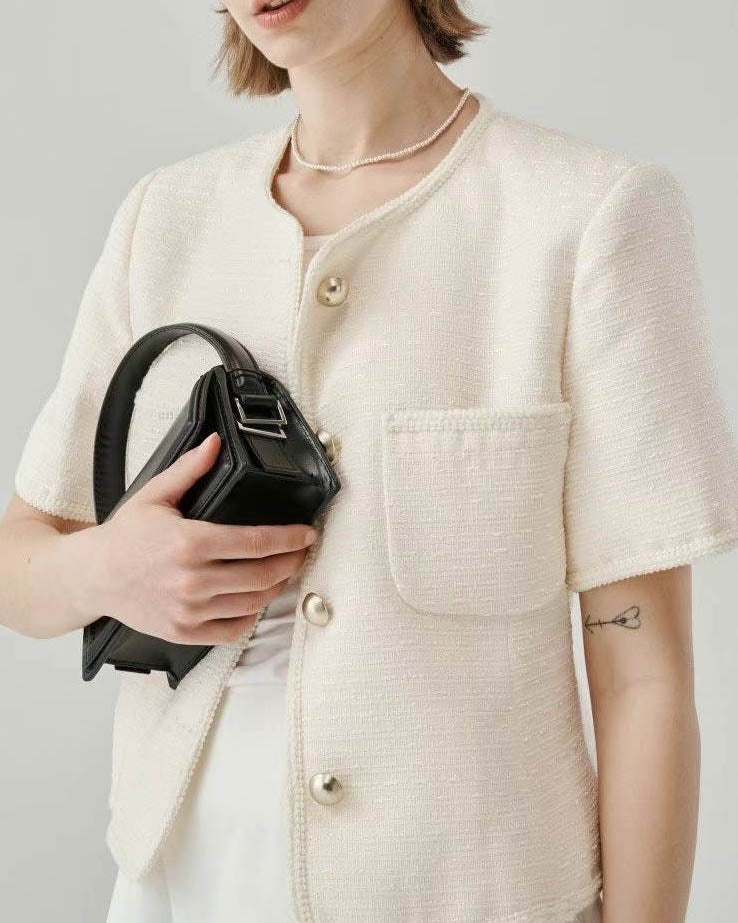 LORI SHORT SLEEVE BLAZER