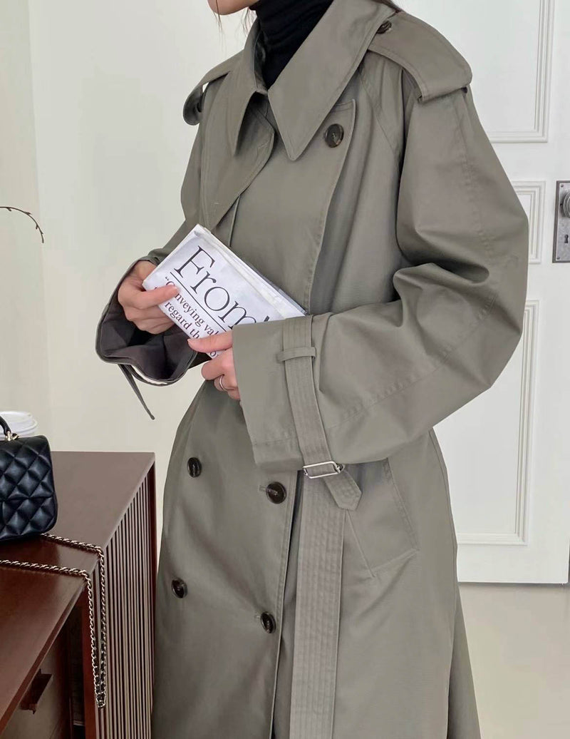 ROCHAS TRENCH KHAKI