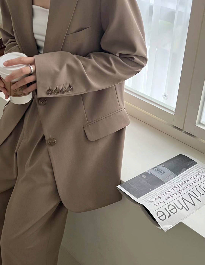 MITTA BLAZER MOCHA