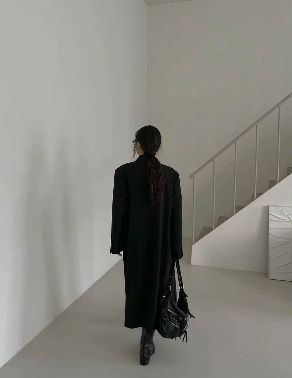 GAVVI OVERCOAT BLACK – SANNA New York