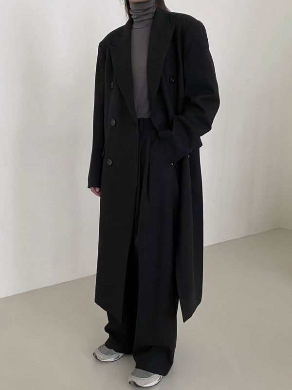 LUCIA OVERCOAT BLACK