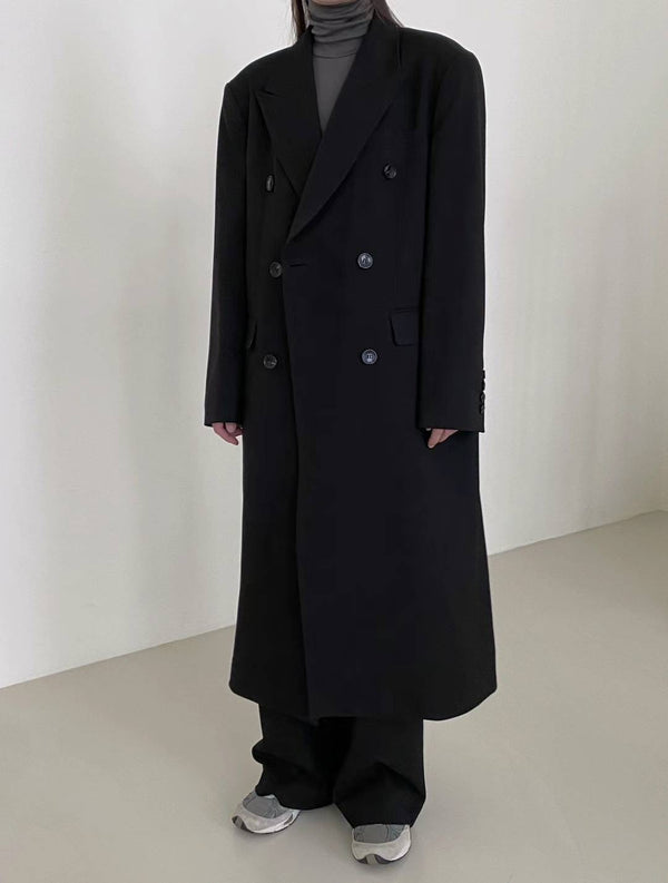 LUCIA OVERCOAT BLACK