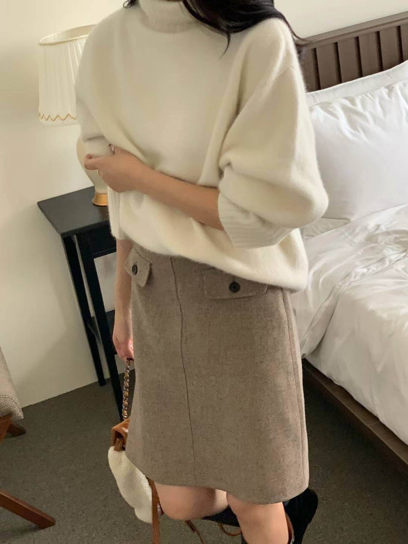 HEDI TURTLENECK IVORY