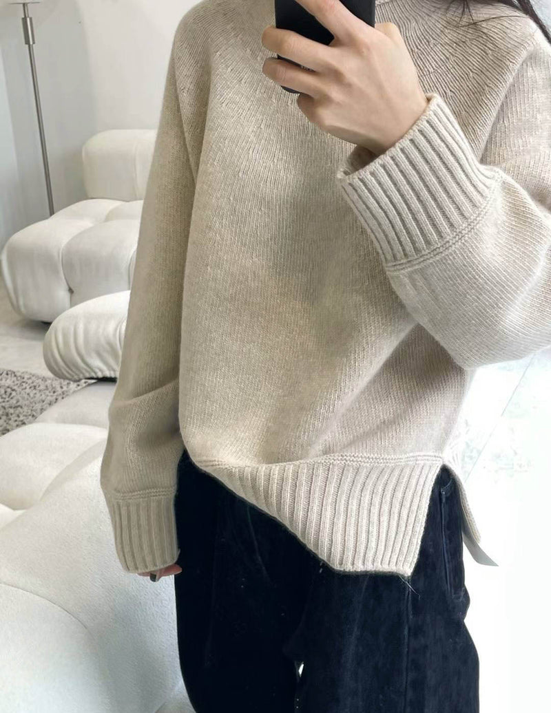 TOMAS WOOL CASHMERE KNIT