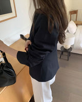 EMME BLAZER DARK NAVY