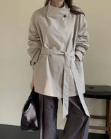 MARNIE HALF TRENCH BEIGE