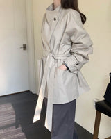 MARNIE HALF TRENCH BEIGE