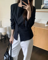 EMME BLAZER DARK NAVY