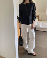 EMME BLAZER DARK NAVY