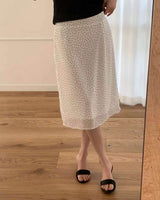 SANNA NY POLKA DOT SKIRT