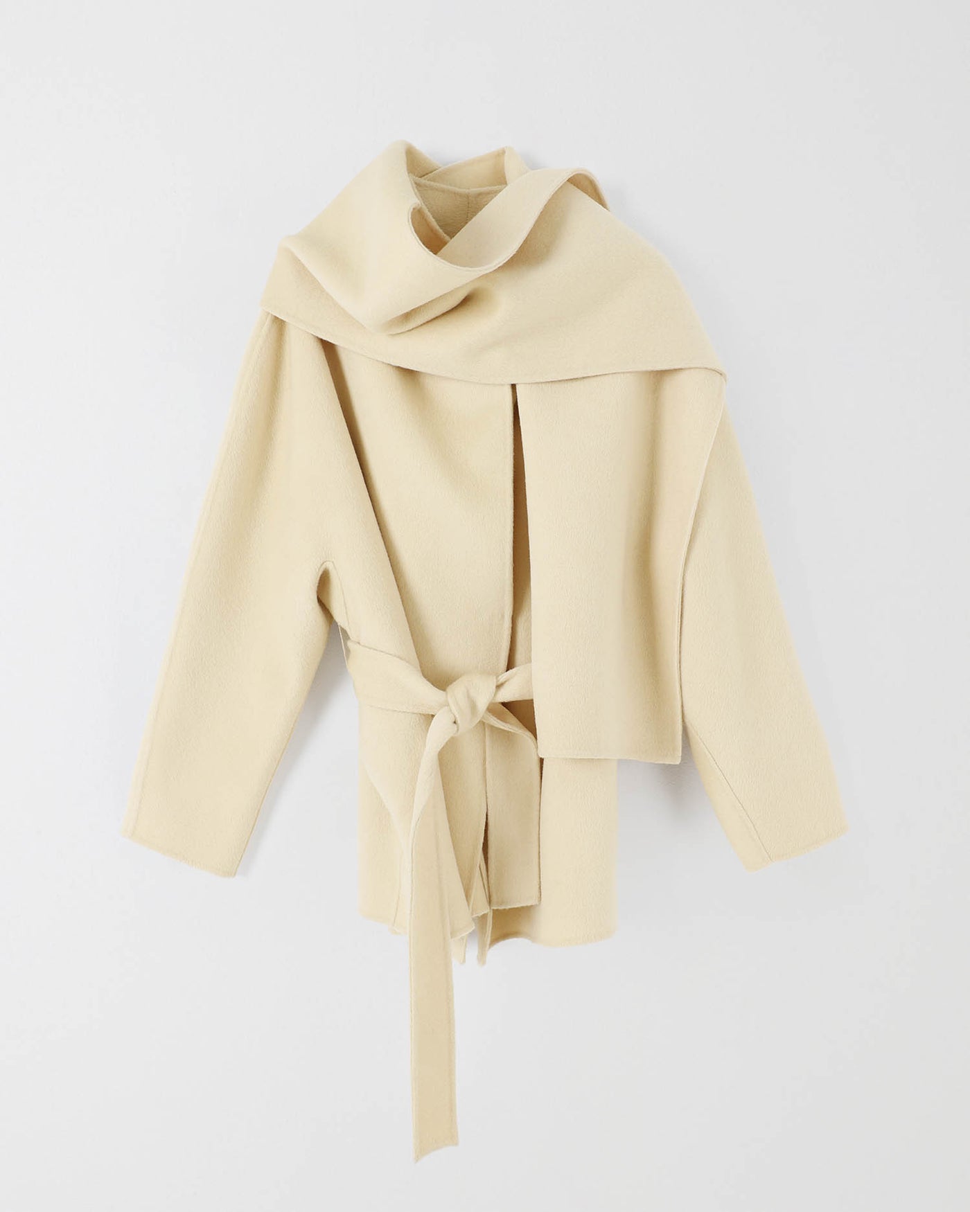 Ameri（アメリ）の「STAND COLLAR SCARF COAT（その他アウター