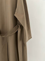 RIANNE TRENCH DARK BEIGE