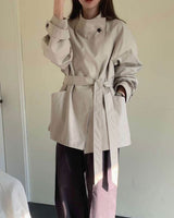 MARNIE HALF TRENCH BEIGE