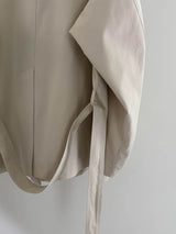 CARY HALF TRENCH LIGHT BEIGE