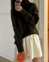 MARE WOOL TURTLENECK HUNTER GREEN