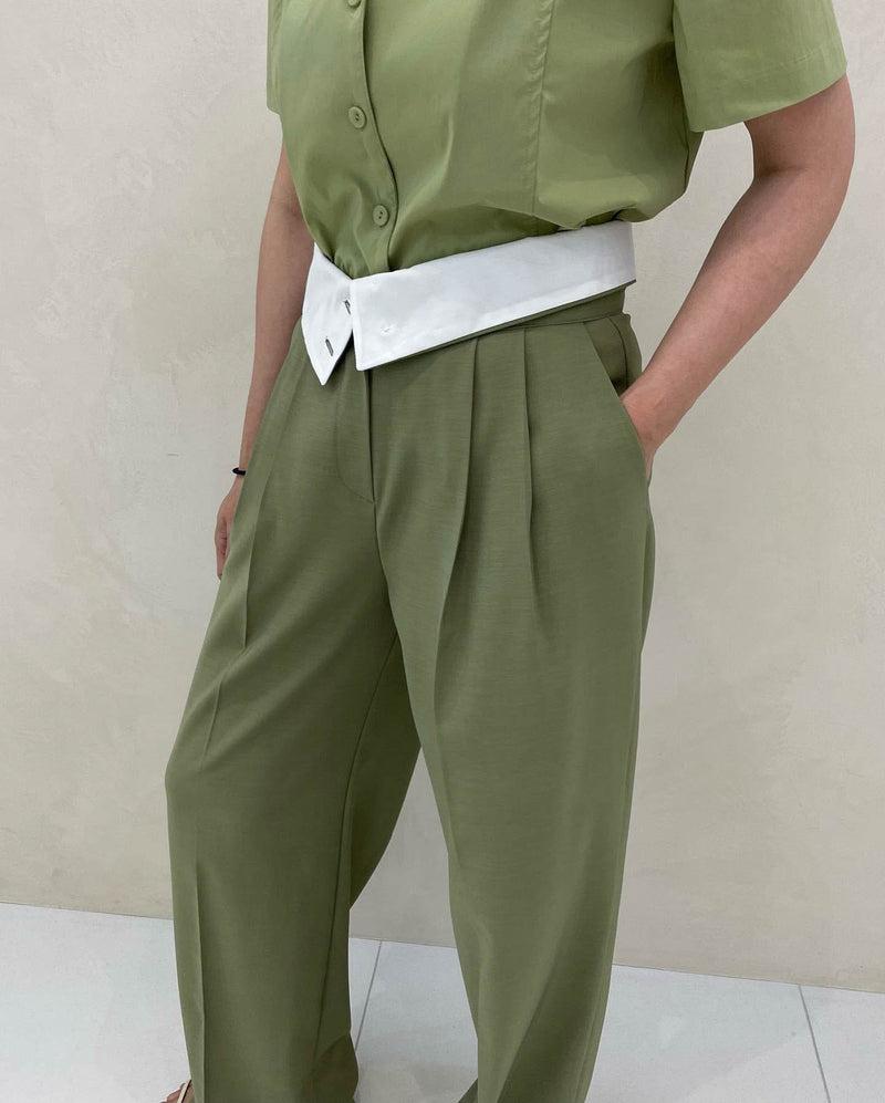 FOLDOVER TROUSERS