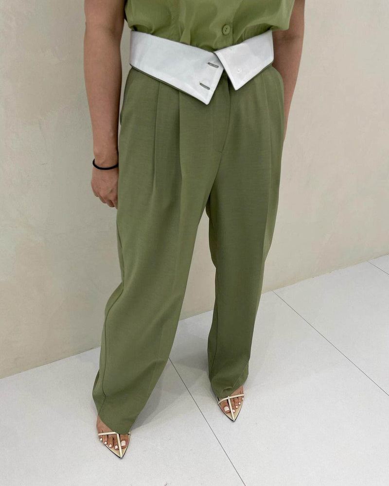 FOLDOVER TROUSERS – SANNA New York