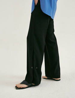 Vented Buttoned Trousers SANNA New York