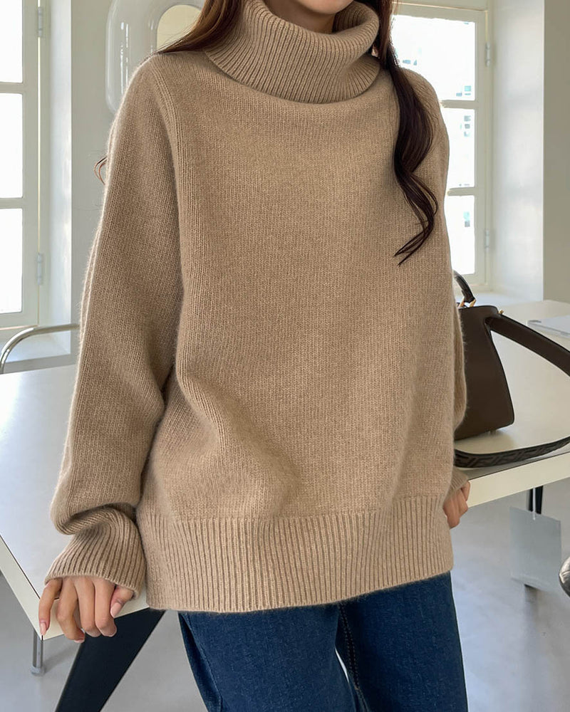 SANNA NY ILONA TURTLENECK LATTE