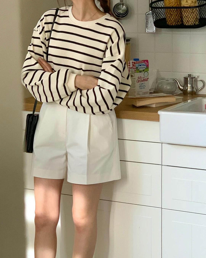 STRIPE LONG SLEEVE TOP