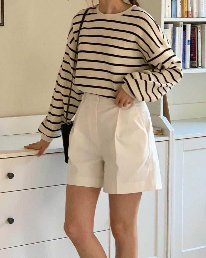 STRIPE LONG SLEEVE TOP