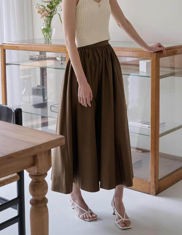 ADJANI SKIRT DARK BRONZE