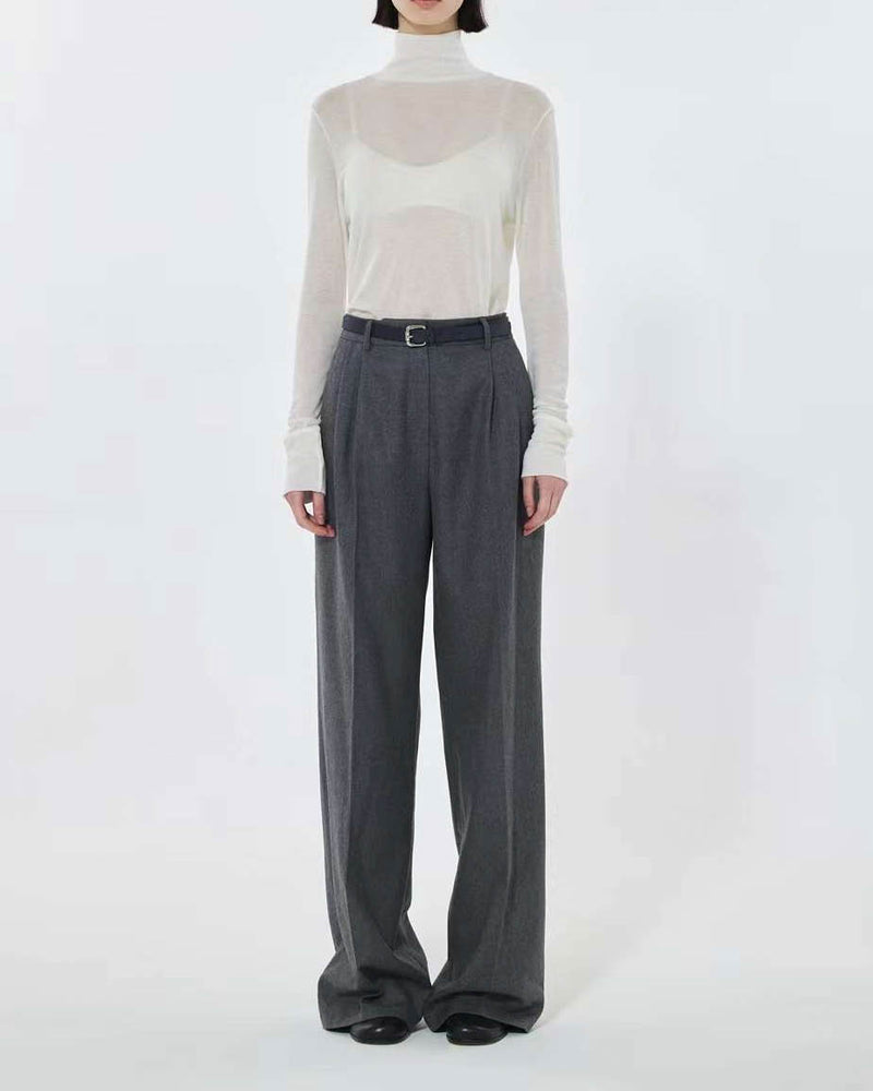 sanna ny alexis wool trousers
