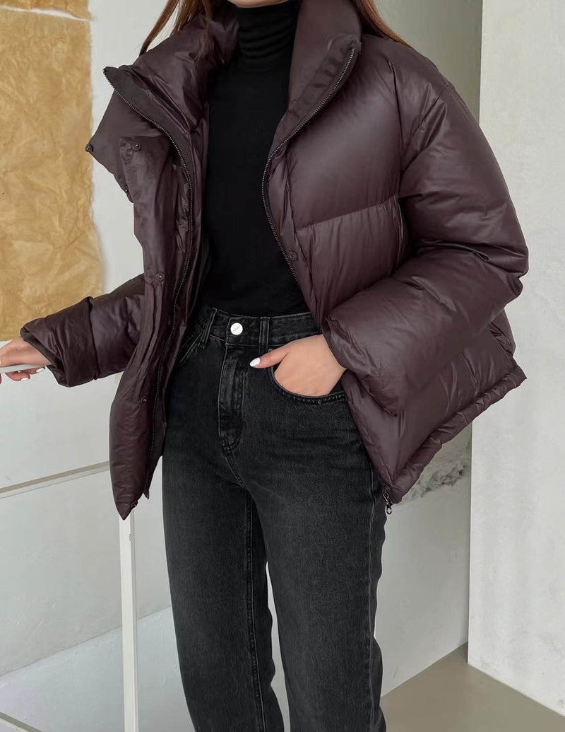 sanna ny plum puffer