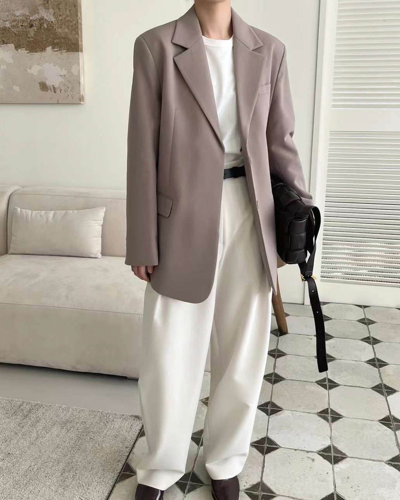 JUNO BLAZER TAUPE