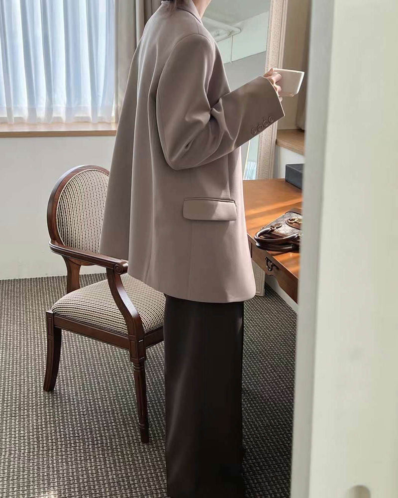 JUNO BLAZER TAUPE