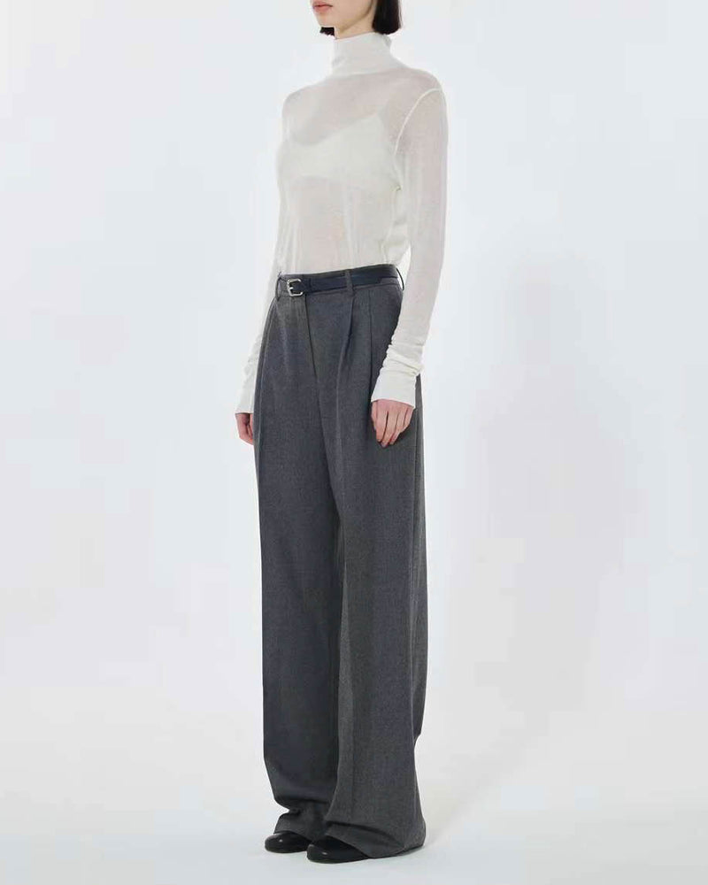 Alexis Trousers Charcoal – SANNA New York