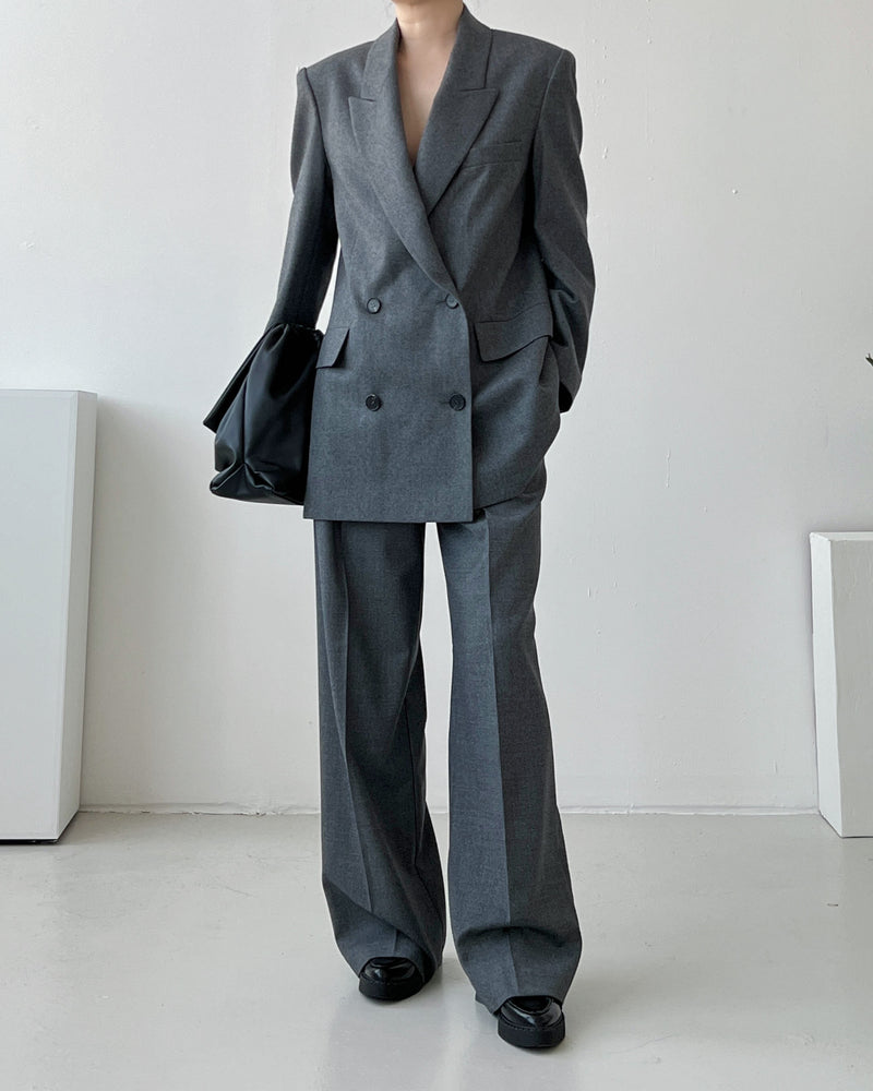 ALEXIS BLAZER CHARCOAL