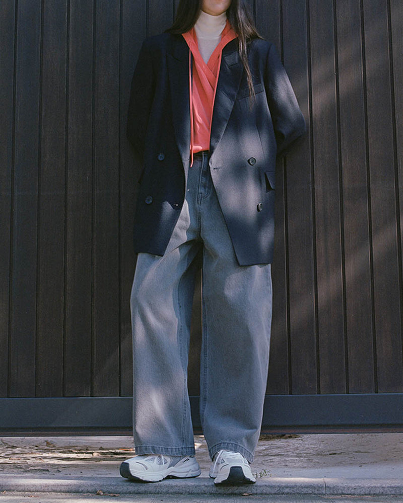 ALEXIS BLAZER DARK NAVY