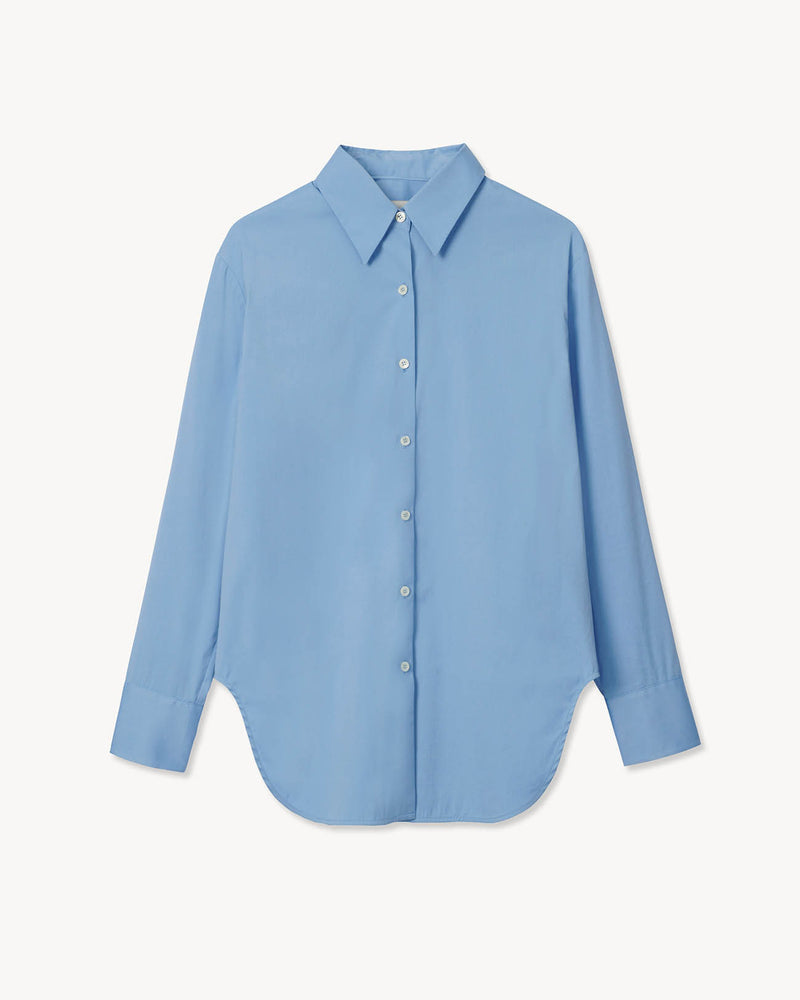 Poplin Classic Shirt Royal Blue