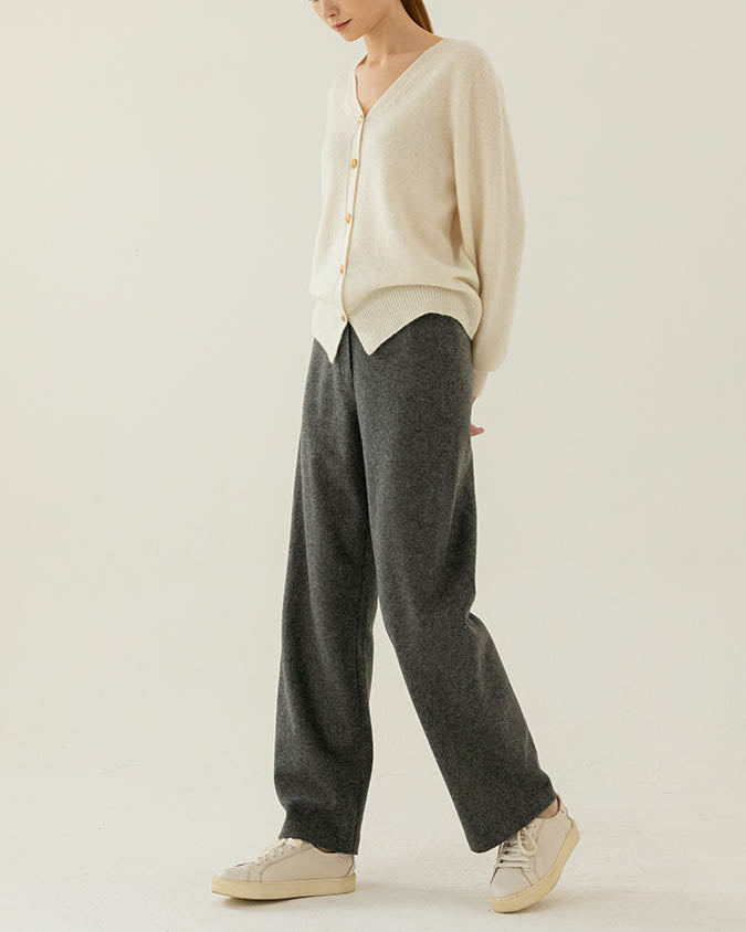 ILIA ALPACA CARDIGAN IVORY