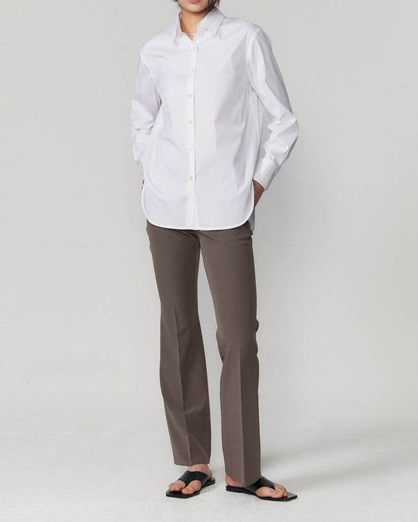 Poplin Classic Shirt White